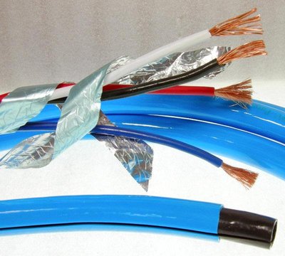 現貨 台灣製造 ︽ Bi-Wire 喇叭線 1米400元 ︽ 6N 級 OFC 高級音響專用水藍線 ( 全新品 )