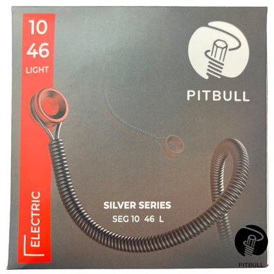 【又昇樂器.音響】土耳其製 Pitbull Silver 系列 SEG 10/46 L 電吉他弦