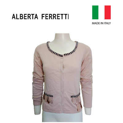 【皮老闆】二手真品 ALBERTA FERRETTI 針織衫 毛衣 衣160
