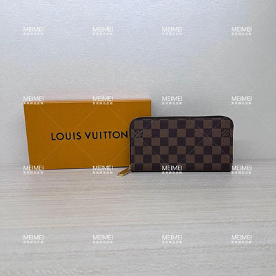 30年老店 預購 Louis Vuitton ZIPPY 拉鍊長夾 棋盤格 N41661 LV