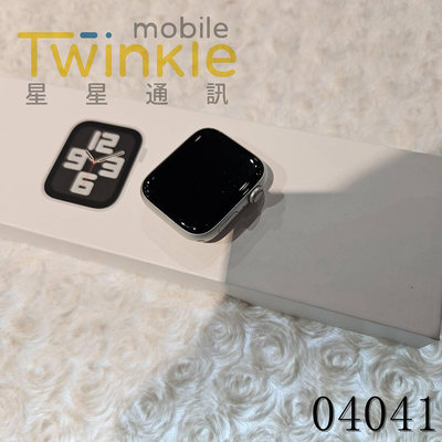 ✨(星星通訊)二手 機況不完美電池棒~Apple Watch SE2 44mm LTE 銀 9成新，實體門市最安心♥