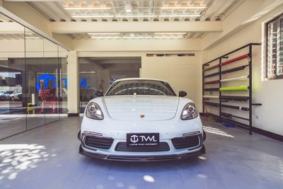 TWL台灣碳纖 Porsche 德國原廠 718 Cayman Boxster GTS 基本款 HID 大燈 單邊販售