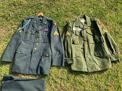 美國 美產 美軍 韓戰 army  原品 m51 夾克 制服