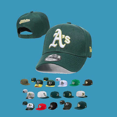 MLB 帽 奧克蘭運動家隊 Oakland Athletics 棒球帽 男女通用-真男人專賣店