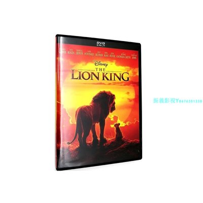 原版電影 真人版獅子王The Lion King 1DVD英文發音字幕『振義影視』