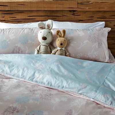 床包 / 雙人特大【夢遊愛麗絲】含兩件枕套，100%精梳棉，奇妙童話時光，戀家小舖台灣製