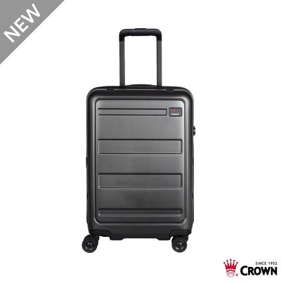 【Chu Mai】CROWN C-F1783 拉鍊拉桿箱 行李箱 旅行箱 商務箱 旅遊箱 旅遊必備 21吋登機箱-藏青色