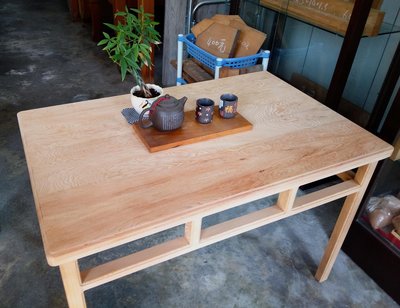 台灣檜木桌泡茶桌，餐桌，書桌，69