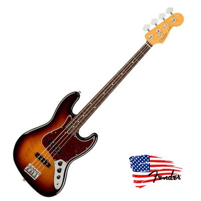【又昇樂器.音響】無息分期 美廠 Fender USA Professional II RW JBass 漸層/含硬盒