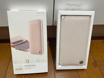 超低價! 全新 Moshi Overture for iPhone XR 側開卡夾型保護套 商品只有一個，要買要快!