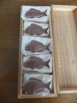 日本 錫半造 本錫著置 稠魚著置 五客 朱涂染附 全新未使用