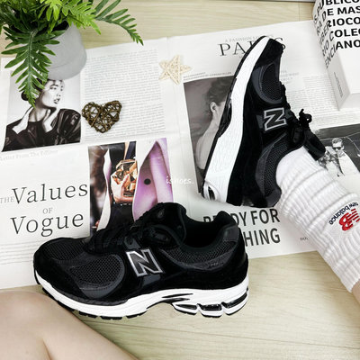 現貨 iShoes正品 New Balance 2002R 情侶鞋 黑 穿搭 流行 日系 復古鞋 M2002RBK D
