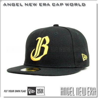 【ANGEL NEW ERA】NEW ERA x Brothers 中華職棒 中信兄弟 黑/黃 59FIFTY 球員帽