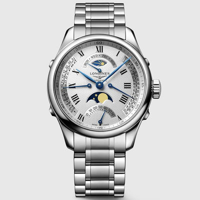預購 LONGINES L27384716 41mm 浪琴錶 機械錶 手錶 4逆跳 巨擘系列