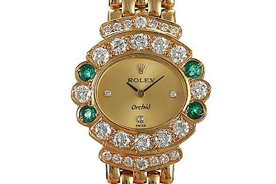 Rolex勞力士徹利尼系列18K金女用腕錶