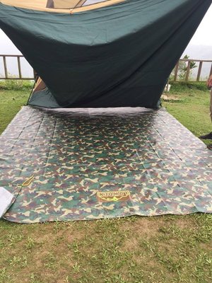 LOWDEN露營戶外用品 300*300-超耐磨夾層網布防潮地墊