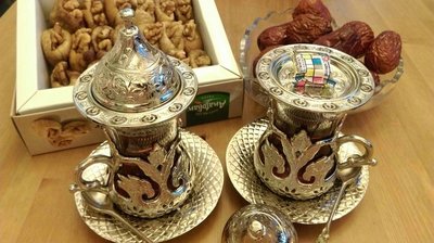 [均均小站]100%全新中東紅茶咖啡杯組一組2套(土耳其紅茶杯組)/下標前請確定物品狀況/價可議