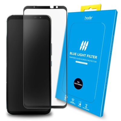 hoda 抗藍光 2.5D 滿版 9H 玻璃保護貼，ASUS Rog Phone 6 Pro Rog Phone 7