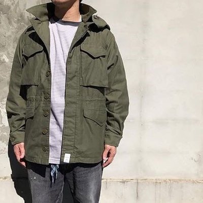 17AW 1943 SATIN JACKET くじら ミリタリージャケット 2 | ochge.org