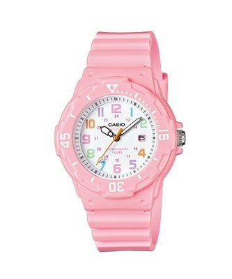 卡西歐CASIO外觀設計以潛水風格為概念的女性運動風錶款粉紅色 LRW-200H-4B2 (4 200 H 2)學生錶