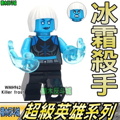 【積木反斗城】冰霜殺手 KILLER FROST DC 超級英雄 人偶 欣宏 962 袋裝/相容 樂高 LEGO 積木