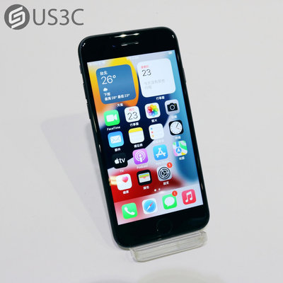 【US3C-青海店】【一元起標】台灣公司貨 Apple iPhone 7 128G 黑色 4.7吋 寬螢幕 LCD 指紋辨識 4G LTE 二手手機