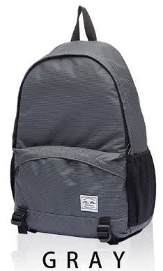 【NEW STAR】後背包 簡約超輕量格紋防水口袋包包 男 女 男包 現貨 BK286(後背包 包包)