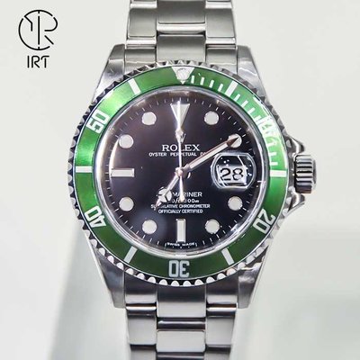 【IRT - 只賣膜】ROLEX 勞力士 潛航者 腕錶專用型防護膜 手錶包膜 16610 LV 綠錶面