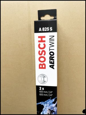 JC原廠貨【 BOSCH 軟骨雨刷 A825S 】 W212 S212 W218 W204 CLS 賓士 24+24