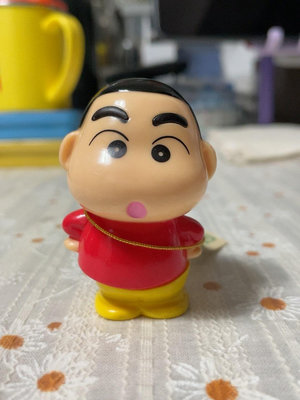 1993年 日本制 未使用 野原新之助 蠟筆小新發條玩具 胖
