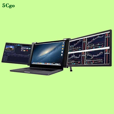 5Cgo【含稅】雙屏便攜顯示器筆電電腦炒股擴展副屏辦公分屏IPS外接屏幕顯示屏10吋 11.6吋 13.3吋