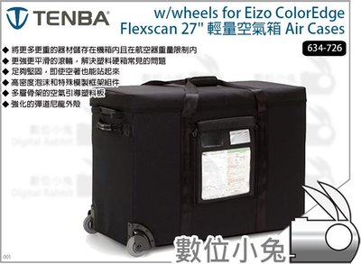 數位小兔【Tenba for Eizo ColorEdge Flexscan 輕量空氣箱包 634-726】器材箱 適2