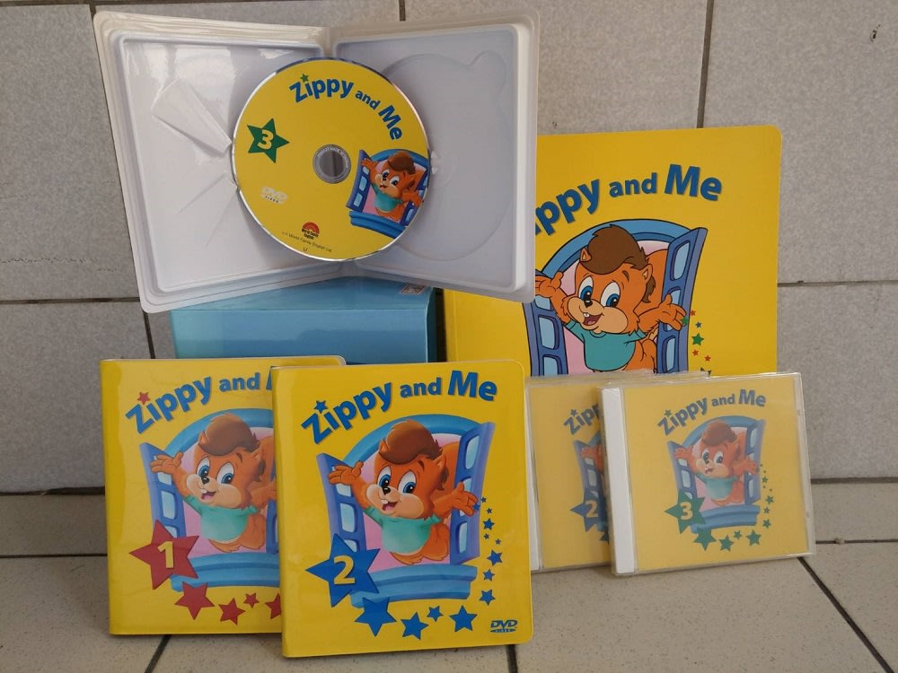 寰宇迪士尼美語2017 (新版有字幕) Zippy and Me 3DVD +3CD+手冊寰宇