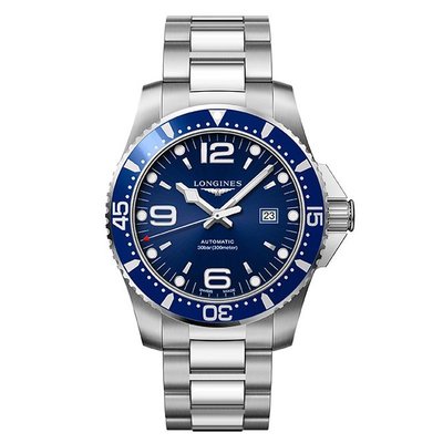 現貨 手錶Longines浪琴正品手表康卡斯潛水夜光自動機械男表L3.742.4.96.6