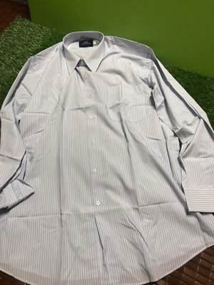 全新 JYI PIN 極品名店 17號 台灣製 商務 紳士 2.細直條紋長袖襯衫