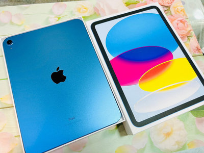 🔴 彤彤手機店🔴🎈特價一台🎈🔋100% 🍎Apple iPad10 (10.9吋/WiFi/64G) 🍎藍色