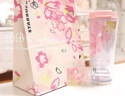 Ariel's Wish日本STARBUCKS星巴克2015Starbucks櫻花杯攜帶型隨行杯隨身杯櫻花瓣隱藏版-現貨