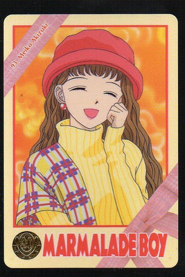《CardTube卡族》(061122) 93 日本原裝橘子醬男孩 萬變卡∼ 1995年遊戲普卡