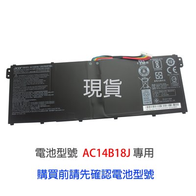 ACER AC14B18J 原廠電池 Chromebook 13 CB5-311P-T1BS V3-372T-5051