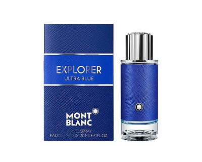 美樂 MontBlanc 萬寶龍 探尋藍海男淡香精 30ml