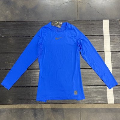 Koala海購 Nike 耐吉 PRO 男籃球白訓練長袖健身運動速干跑步緊身衣 CT8462