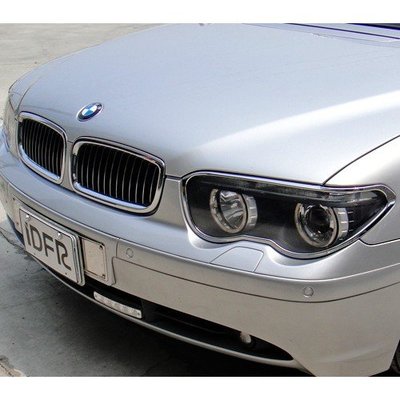 【JR佳睿精品】BMW 7系列 E65 2002-2005 鍍鉻大燈框 前燈框 頭燈框 飾條 電鍍 改裝 台灣製