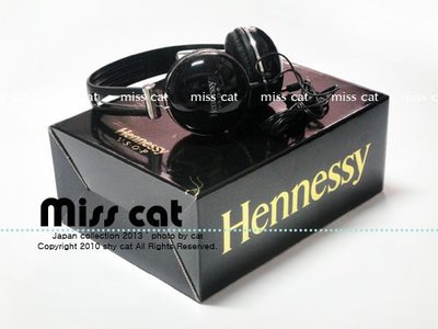 『Miss Cat 貓小姐』＊ Hennessy V.S.O.P 軒尼詩 精美耳罩式耳機