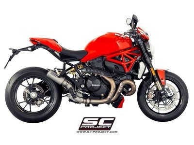 DNS部品 義大利 SC PROJECT CR-T 鈦合金尾段排氣管 DUCATI MONSTER 1200 R