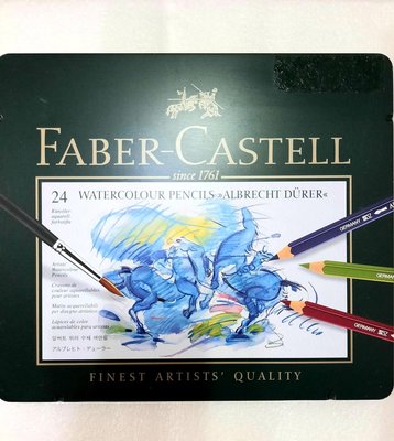 德國 輝柏（特粗筆芯） Faber-Castell 大六角 專業級 22色 水性 色鉛筆