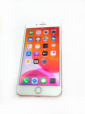 ☆手機寶藏點☆ Apple iPhone 7 Plus128g 玫瑰金 有貼背膜 盒裝 配充電器