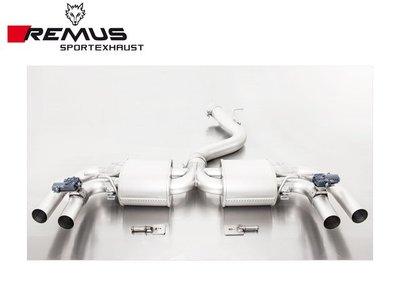 【Power Parts】REMUS 尾段(含尾飾管) AUDI 8V RS3 2016-