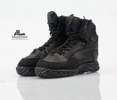 創客優品 【新品上市】16 兵人 奧克利Oakley作戰鞋 真皮 鞋子模型 美國外貿尾單 MX2258