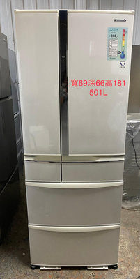 「日本製-自動製冰」二手國際1級變頻冰箱-501L ◎部分地區免運費歡迎聊聊◎二手冰箱 中古冰箱 二手變頻冰箱