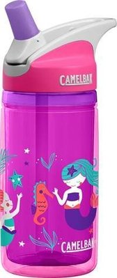 【Camelbak】舊款出清價 美國【兒童】吸管雙層隔溫運動水瓶 海洋公主 彈跳式吸管水壺 400ml 小孩水壺